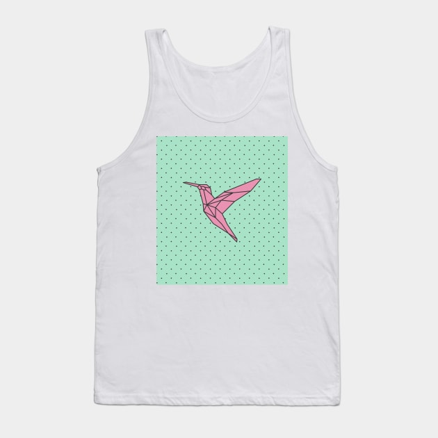 Poly Hummingbird Tank Top by Polydesign